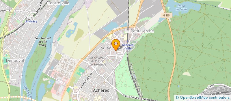 localisation de l'entreprise CASA VOYAGEUR à ACHERES