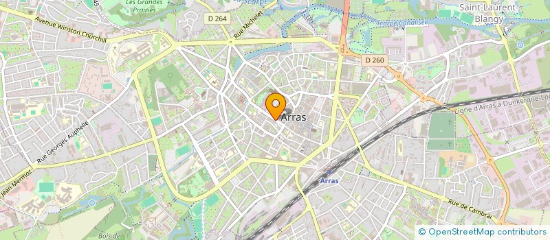 localisation de l'entreprise CASA-ZM à ARRAS