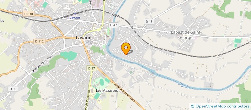 localisation de l'entreprise CASAAL  LABASTIDE-SAINT-GEORGES