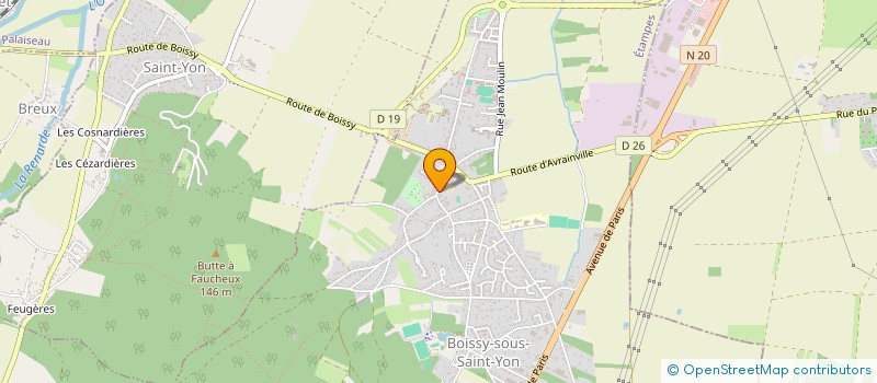 localisation de l'entreprise CASABEL  BOISSY-SOUS-SAINT-YON