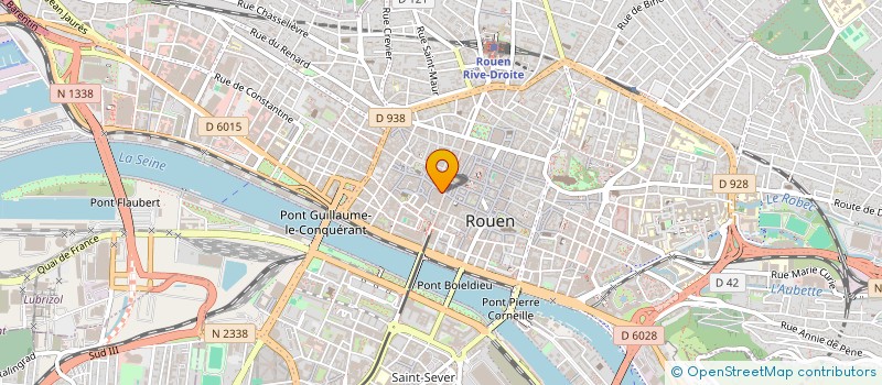 localisation de l'entreprise CASABEL à ROUEN