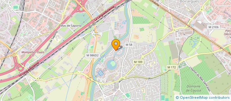 localisation de l'entreprise CASABEL à LATTES