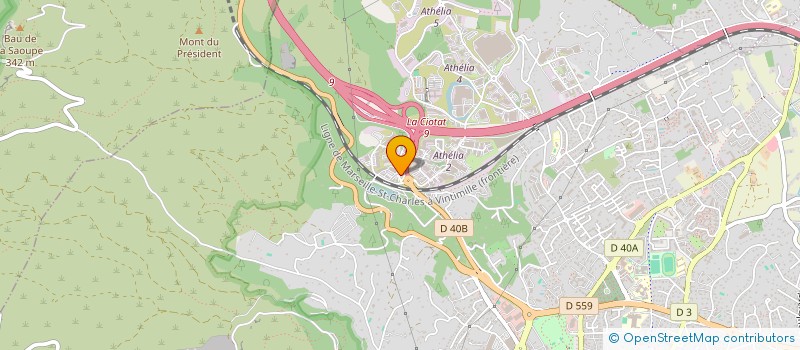 localisation de l'entreprise CASABELLA POSE  LA CIOTAT