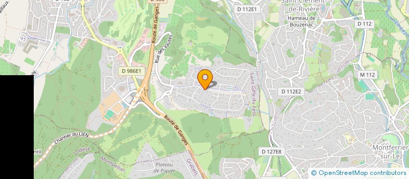 localisation de l'entreprise CASABIDA  SAINT-GELY-DU-FESC