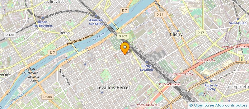 localisation de l'entreprise CASABLANCA à LEVALLOIS-PERRET