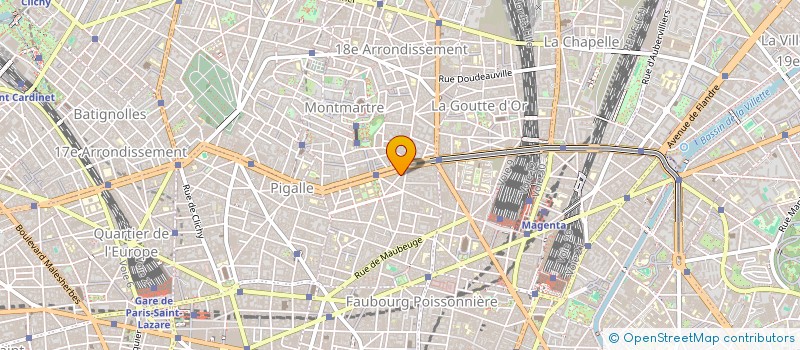 localisation de l'entreprise CASABLANCAISE  PARIS