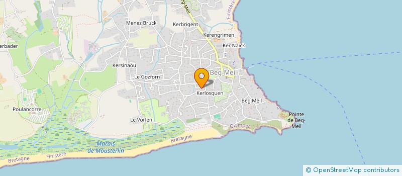 localisation de l'entreprise CASABONA  FOUESNANT