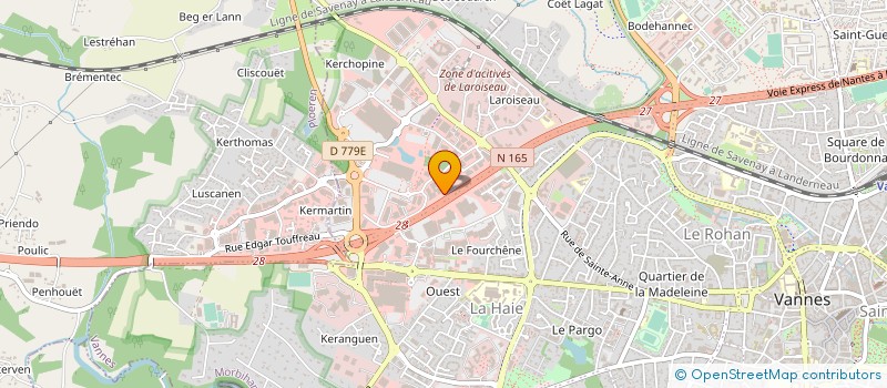 localisation de l'entreprise CASABOUDDHA à VANNES