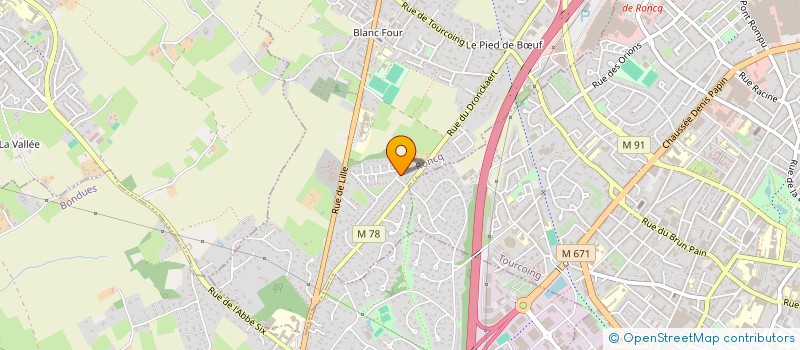 localisation de l'entreprise CASABOX  RONCQ