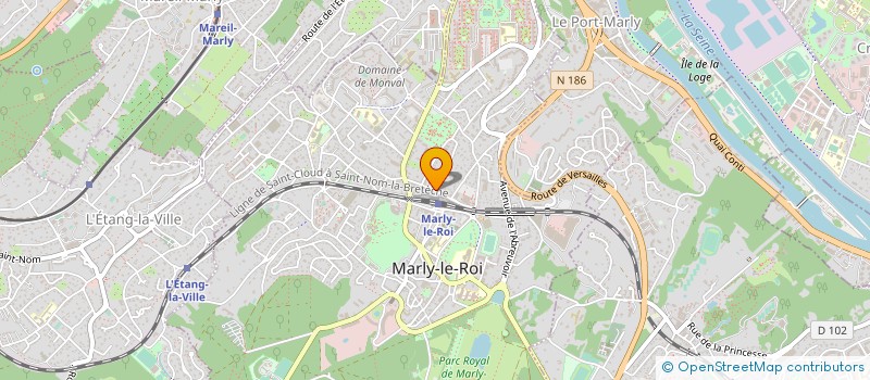 localisation de l'entreprise CASABURO-FRITSCH  MARLY-LE-ROI