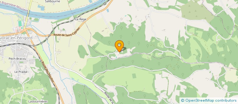 localisation de l'entreprise CASAC  MARNAC