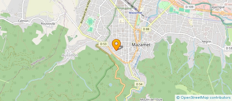 localisation de l'entreprise CASACA DA COSTA  MAZAMET