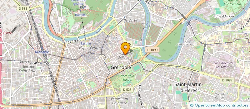 localisation de l'entreprise CASACAFE à GRENOBLE