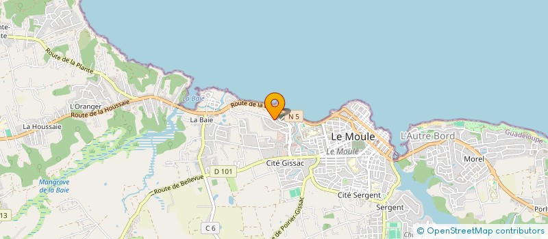 localisation de l'entreprise CASACIER à LE MOULE