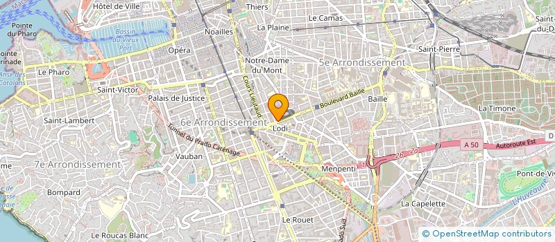 localisation de l'entreprise CASACRI à MARSEILLE