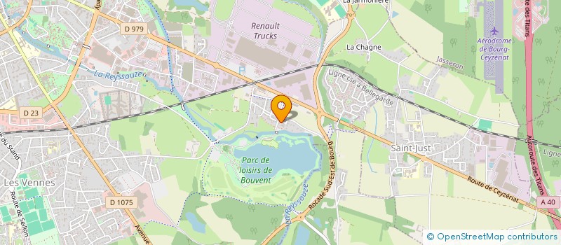 localisation de l'entreprise CASADA à BOURG-EN-BRESSE