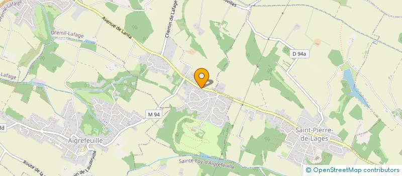 localisation de l'entreprise CASADAM  DREMIL-LAFAGE