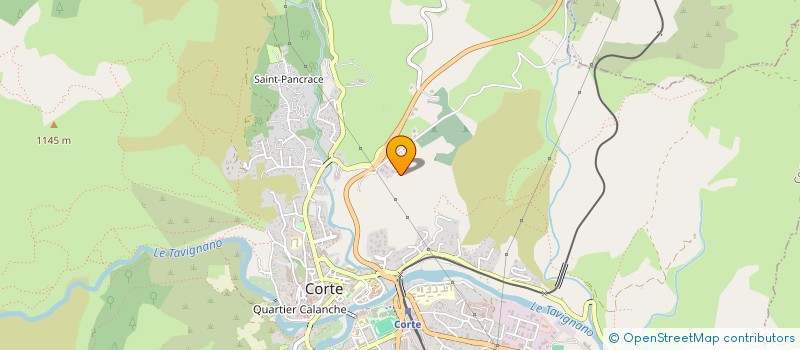 localisation de l'entreprise CASADEA à CORTE