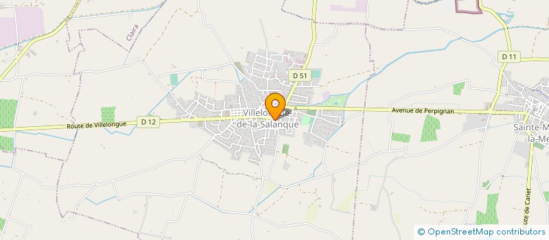 localisation de l'entreprise CASADEMONT IMMOBILIER  VILLELONGUE-DE-LA-SALANQUE