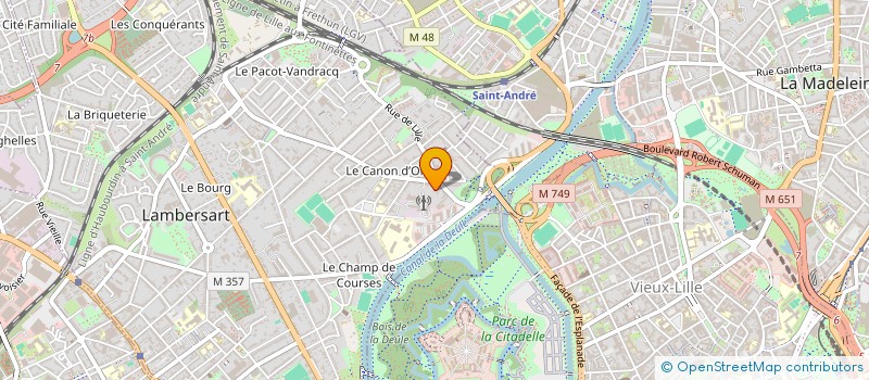 localisation de l'entreprise CASADIAG EXPERTISES à LAMBERSART