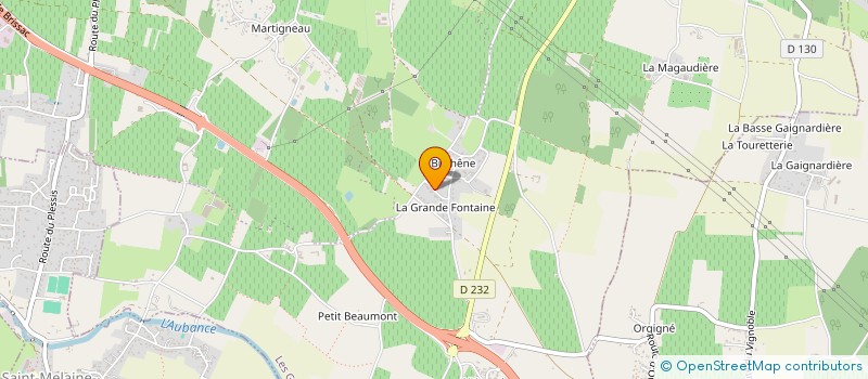 localisation de l'entreprise CASADO ALLAIN  LES GARENNES SUR LOIRE