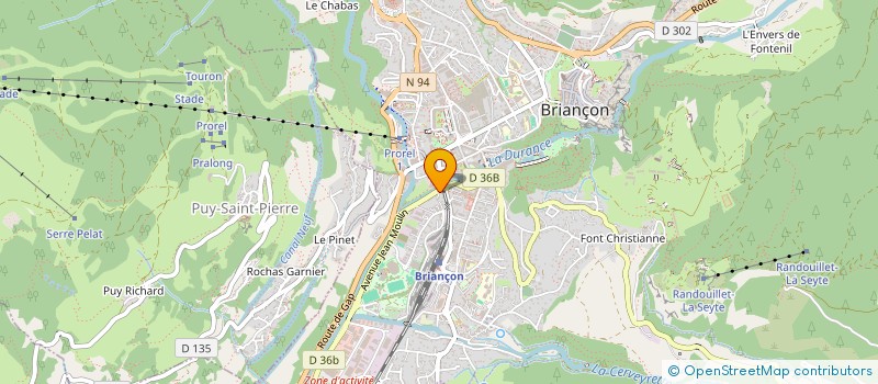 localisation de l'entreprise CASADOK à BRIANCON