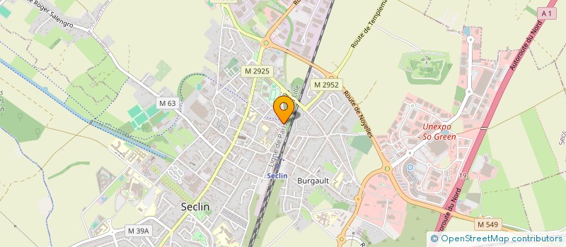 localisation de l'entreprise CASAFINA  SECLIN