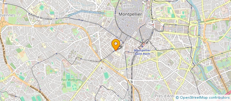 localisation de l'entreprise CASAFOOD à MONTPELLIER