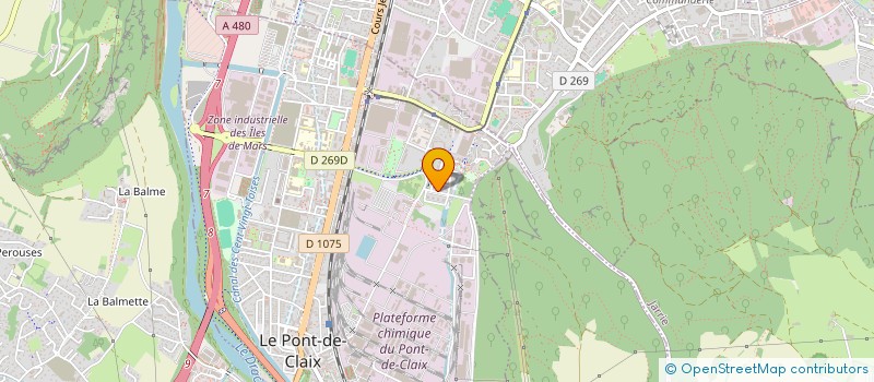 localisation de l'entreprise CASAFUERTE  LE PONT-DE-CLAIX