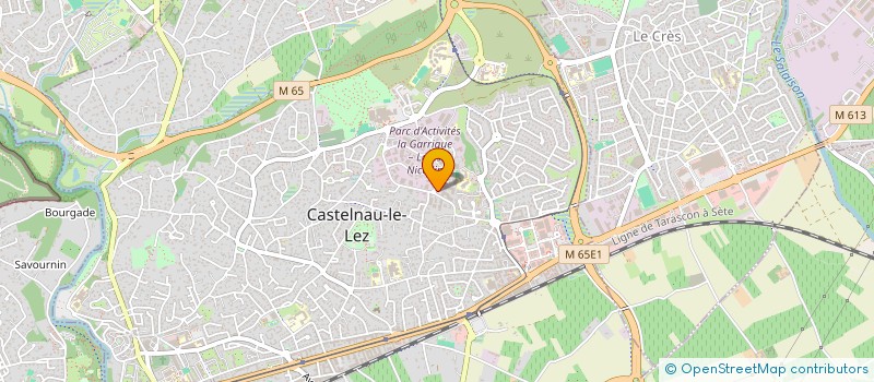 localisation de l'entreprise CASAGEOLI à CASTELNAU-LE-LEZ