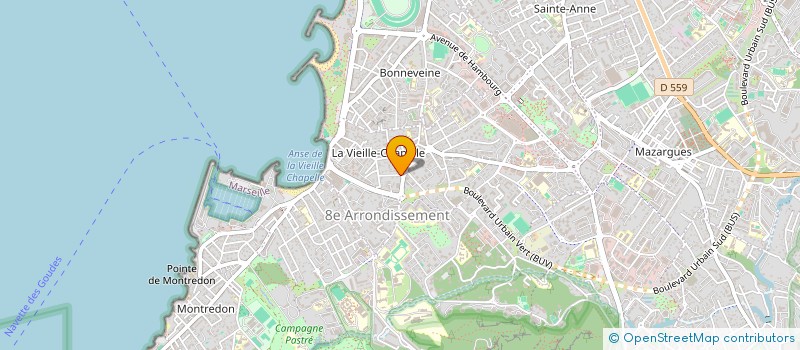 localisation de l'entreprise CASAGON à MARSEILLE