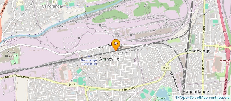 localisation de l'entreprise CASAITALIA  AMNEVILLE