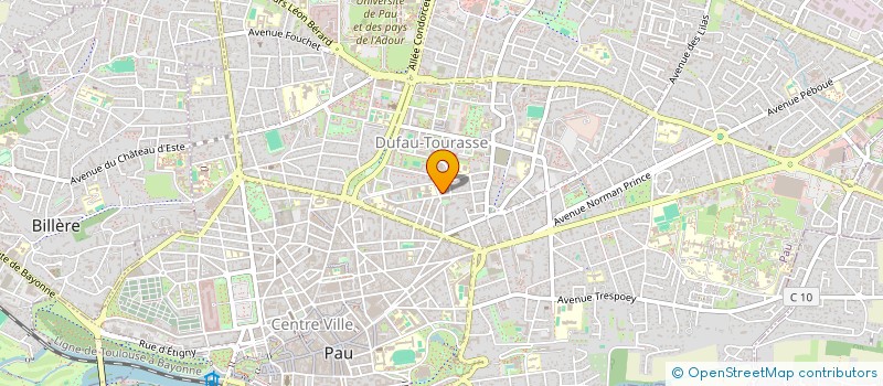 localisation de l'entreprise CASAJAB à PAU