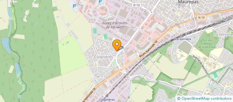 localisation de l'entreprise CASAKM-LD25 à COIGNIERES