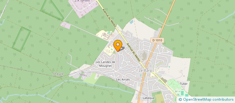 localisation de l'entreprise CASAL à LE BARP