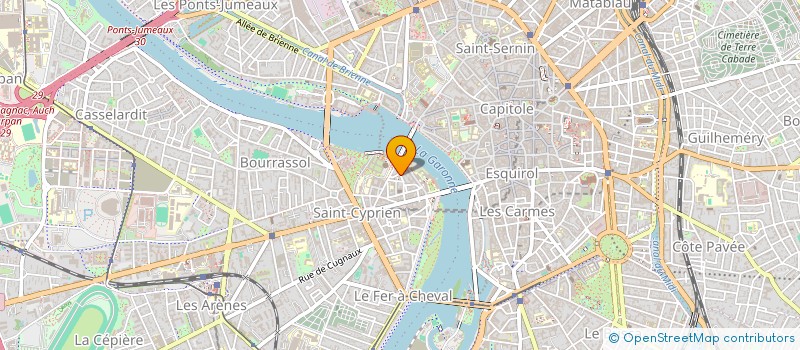 localisation de l'entreprise CASAL CATALA  TOULOUSE