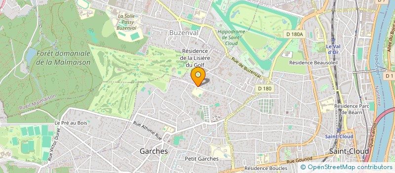 localisation de l'entreprise CASALA SARL à GARCHES