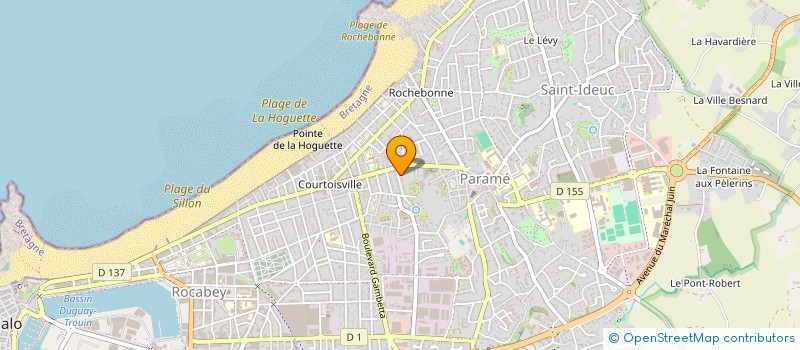 localisation de l'entreprise CASALDO  SAINT-MALO