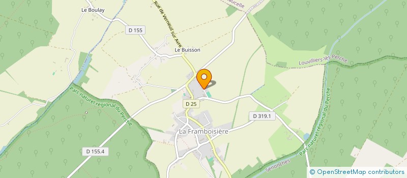 localisation de l'entreprise CASALI à SENONCHES