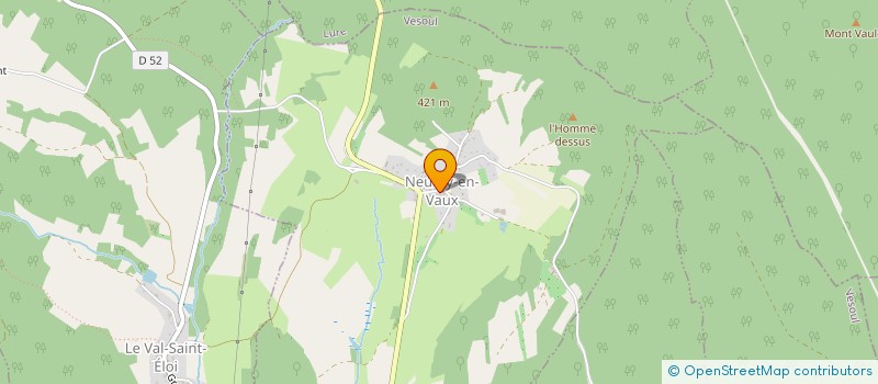 localisation de l'entreprise CASALI FRERE ET SOEUR  NEUREY-EN-VAUX