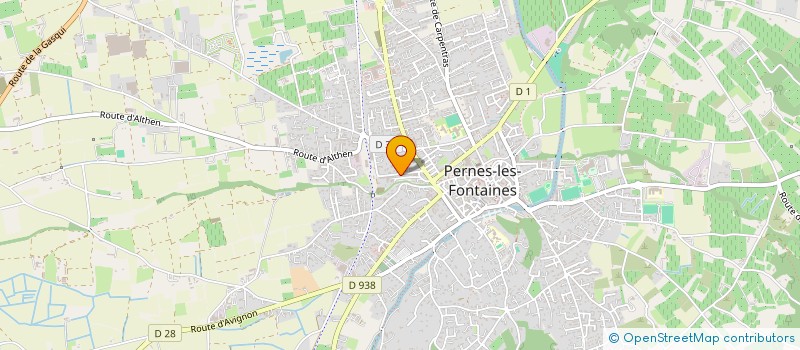 localisation de l'entreprise CASALIL à PERNES-LES-FONTAINES