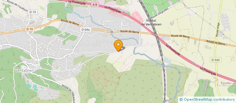 localisation de l'entreprise CASALINO & CO  VENTABREN