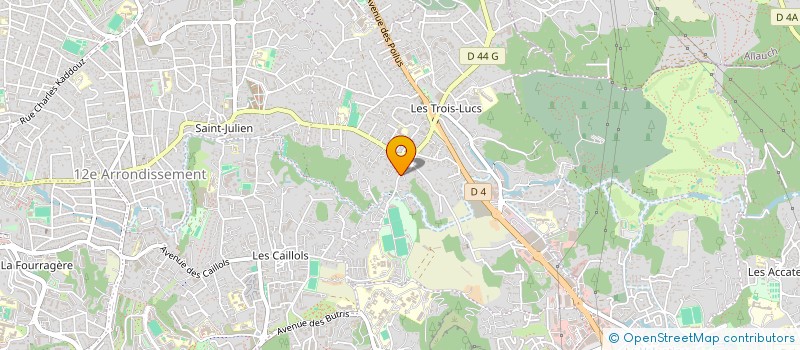 localisation de l'entreprise CASALUNA à MARSEILLE