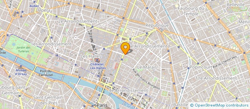 localisation de l'entreprise CASALUX HOME DESIGN  PARIS