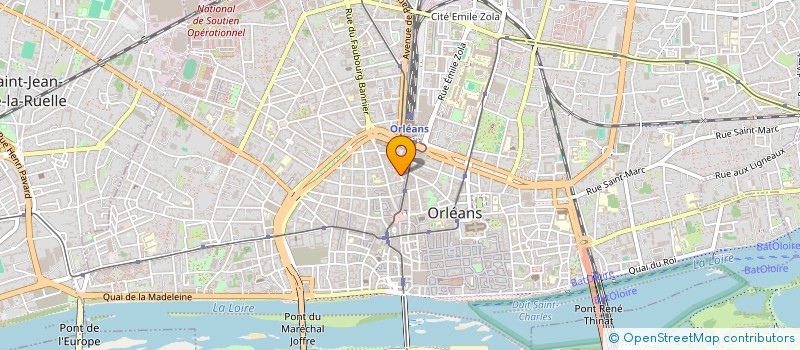 localisation de l'entreprise CASAMADA à ORLEANS