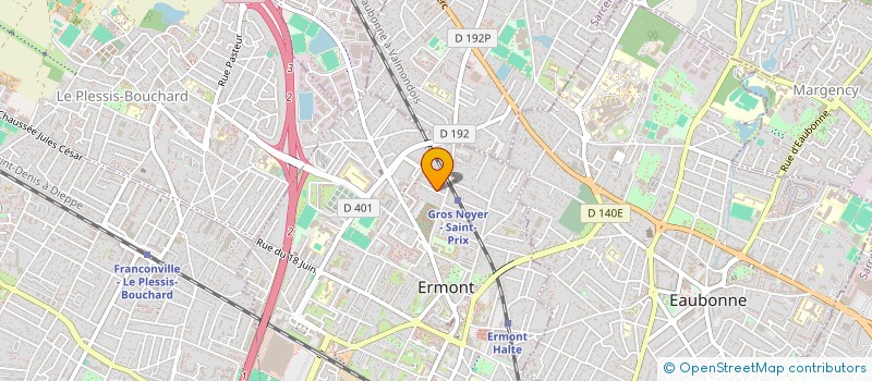 localisation de l'entreprise CASAMANCE  ERMONT