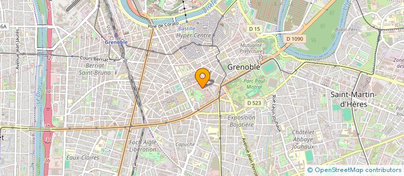 localisation de l'entreprise CASAMANCE  GRENOBLE