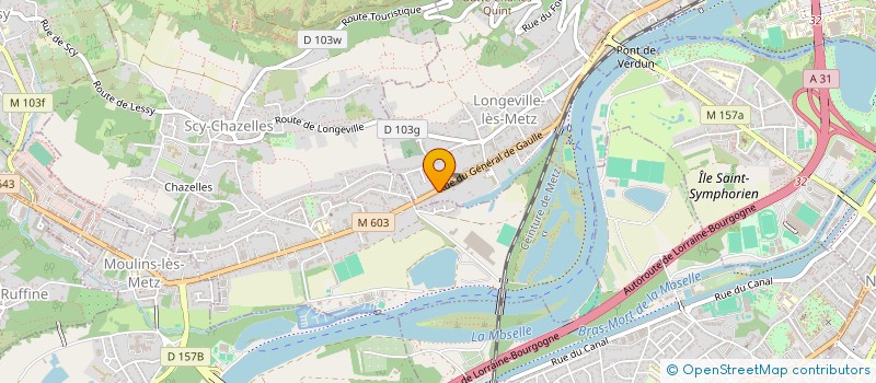 localisation de l'entreprise CASAMANO  LONGEVILLE-LES-METZ