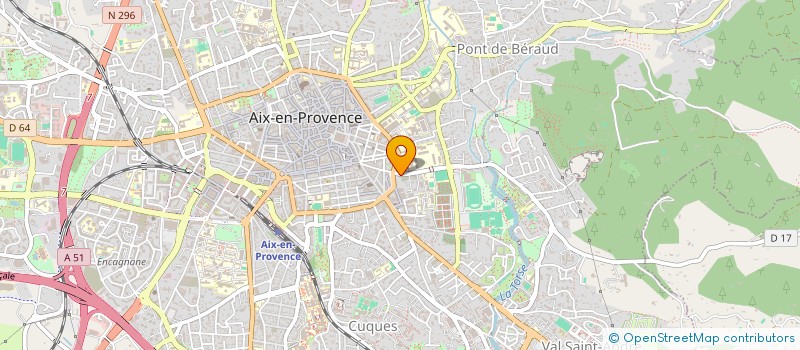 localisation de l'entreprise CASAMASANTE à AIX-EN-PROVENCE