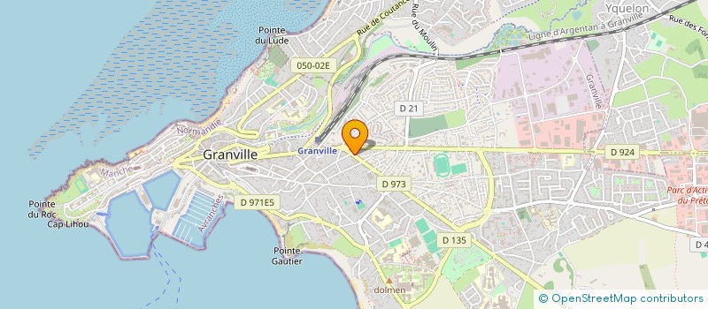 localisation de l'entreprise CASAMASTE à GRANVILLE